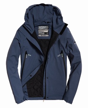 Superdry Alvia Waterproof Női Kabát Világos Sötétkék | LIOYN8617